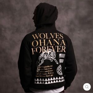 ETHOS "WYOMING" HOODIE IN BLACK